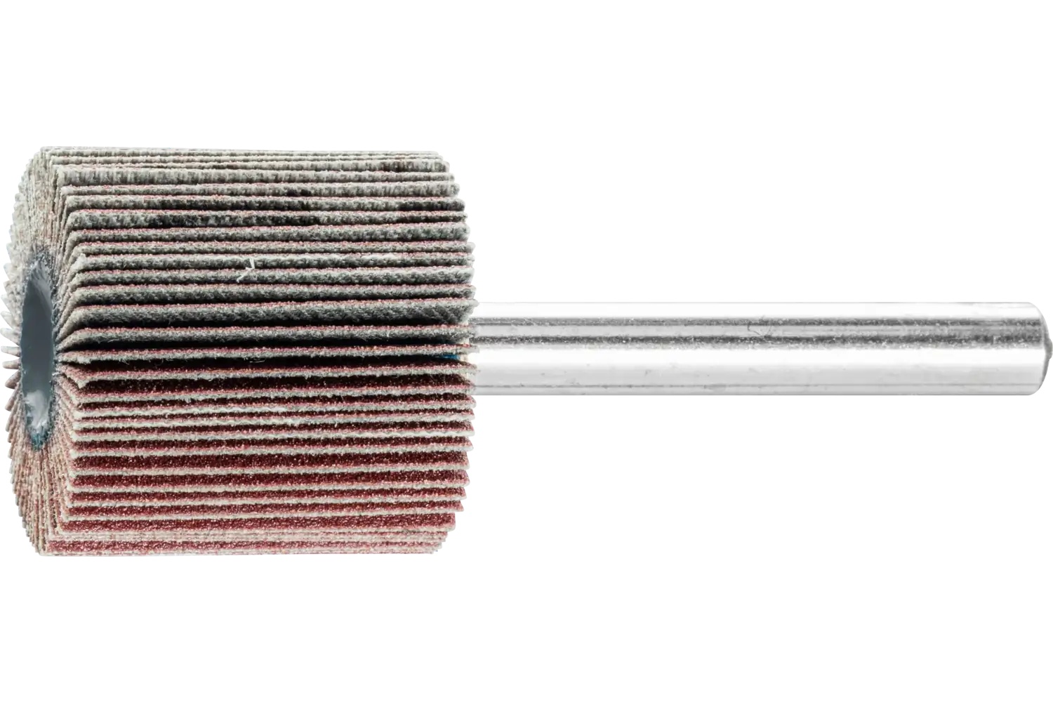 Picture of Pferd Mounted Flap Wheel, 1" X 1, 180 Grit, 1/4" Shank, Aluminum Oxide